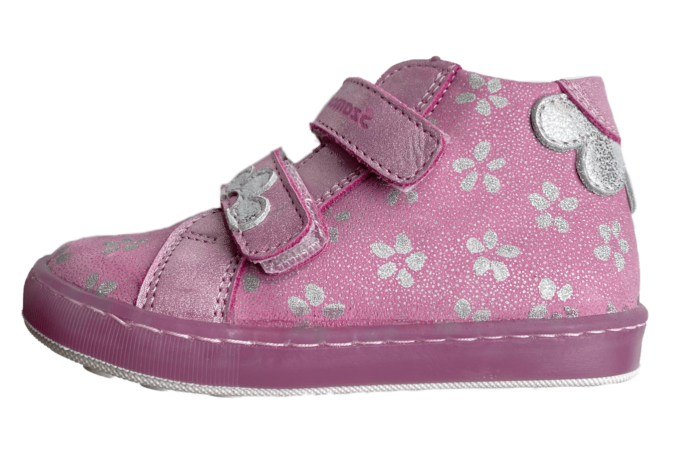 Obuv Szamos 1593-40363 Pink/květinky 1162 vel. 20-24