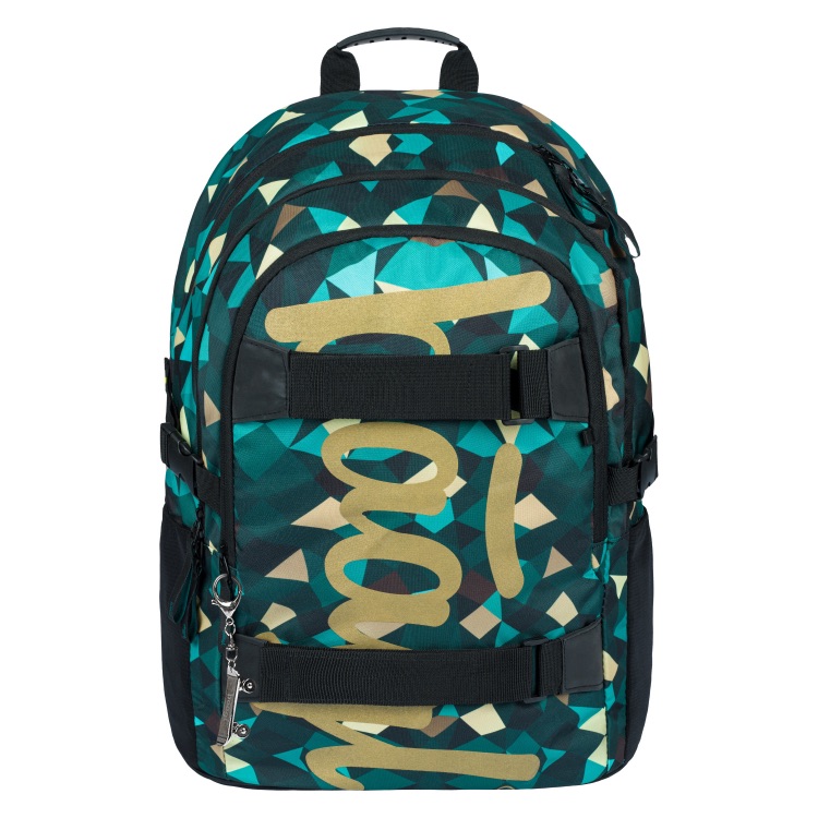 Školní batoh Baagl Skate Polygon, váha 850g, objem 25l