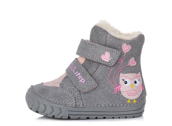 D.D. step W029-362 Dark grey Owl 