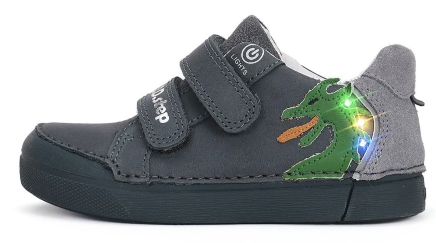 OBUV DDStep S068-51124M DARK GREY/DRAK BLIKACÍ