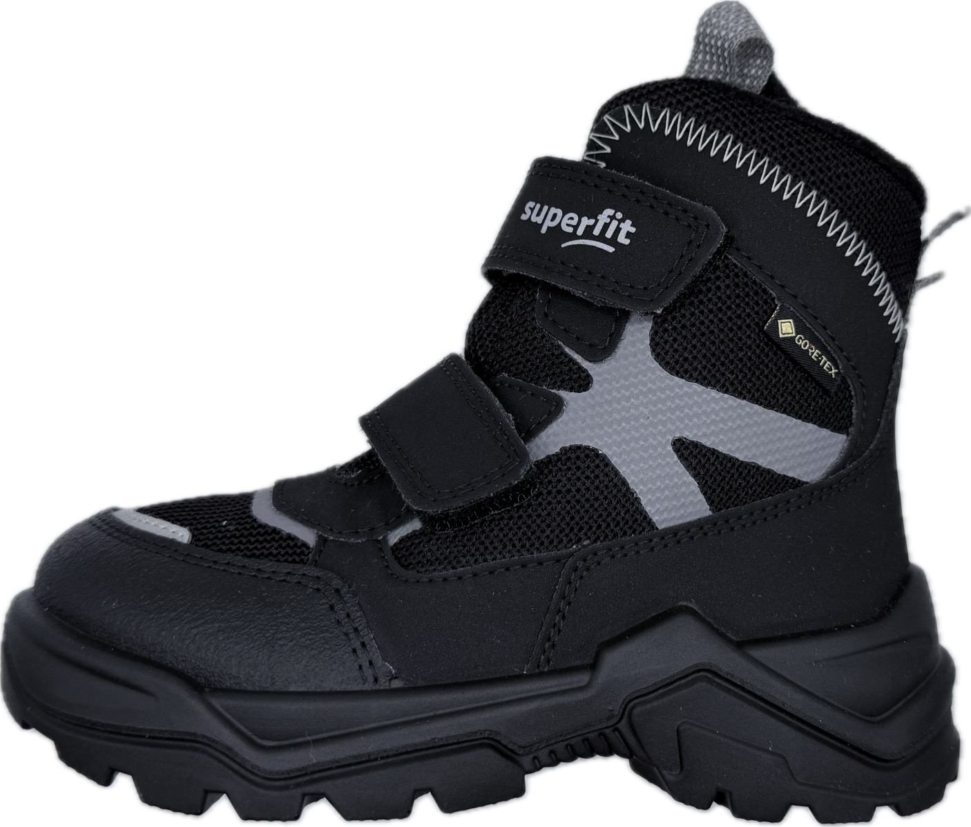 OBUV SUPERFIT 1-002022-0040 SNOW MAX SCHWARZ/HELLGRÜN GTX