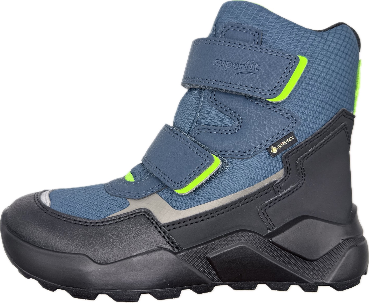 OBUV SUPERFIT 1-000402-8030 ROCKET BLAU/HELLGRÜN GTX