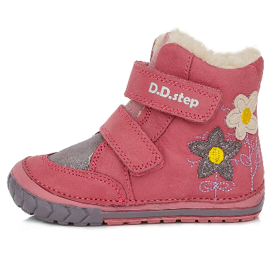 Obuv DDStep W029-767B RED Květy